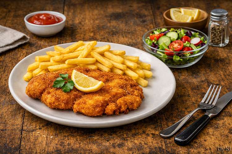 Schnitzel & Rumpsteak Schnitzel & Rumpsteak im Berghäusl